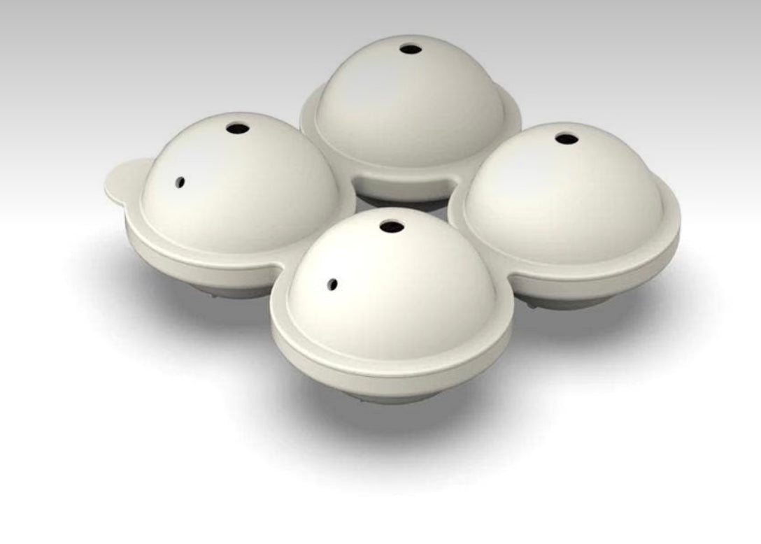 Peak Sphere Silicone Ice Tray